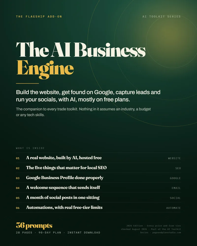 The AI Business Engine cover