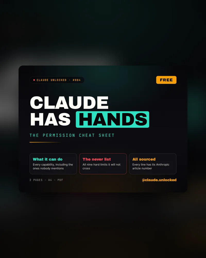 Claude Has Hands cover